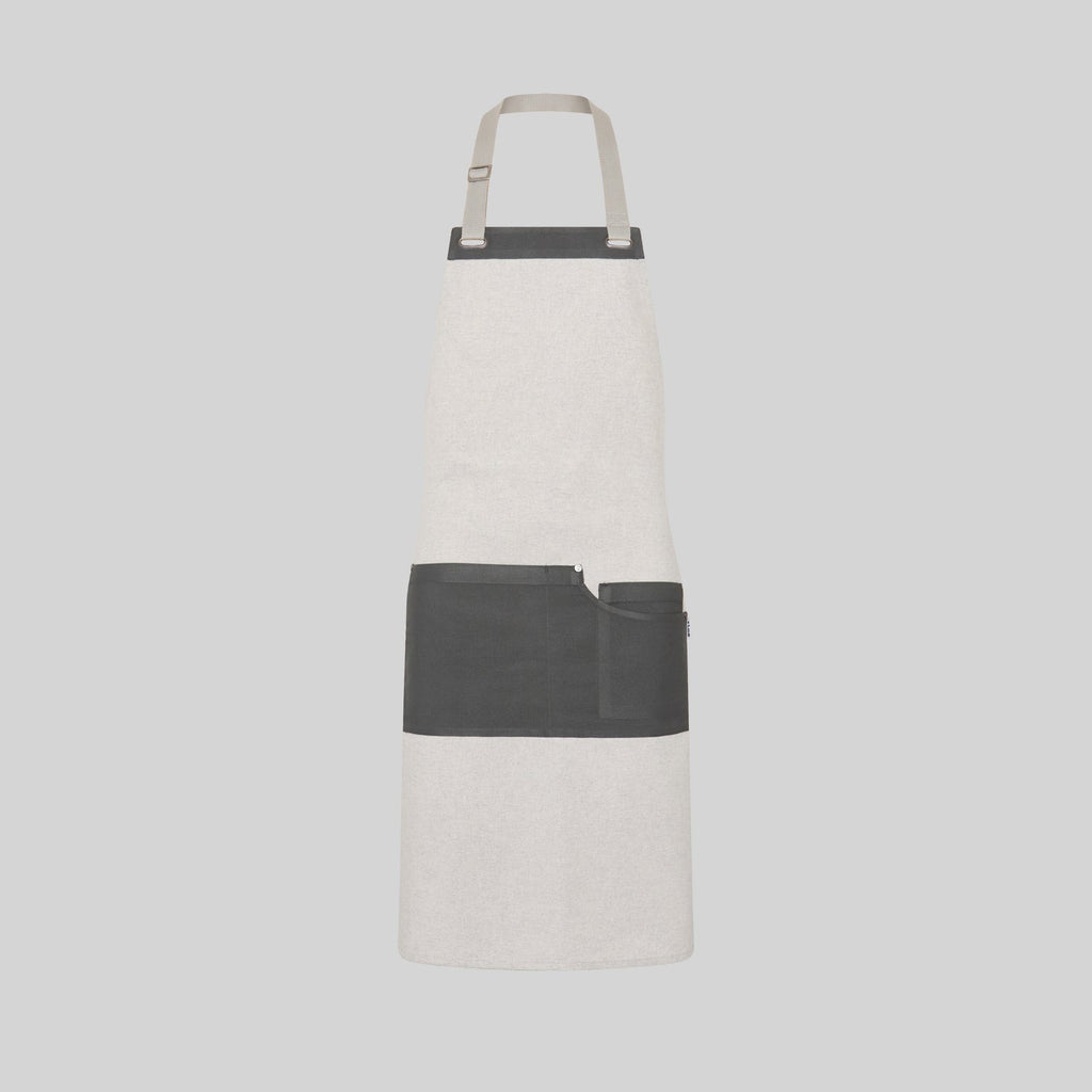 DELANTAL PETO BICOLOR 88X74 CM