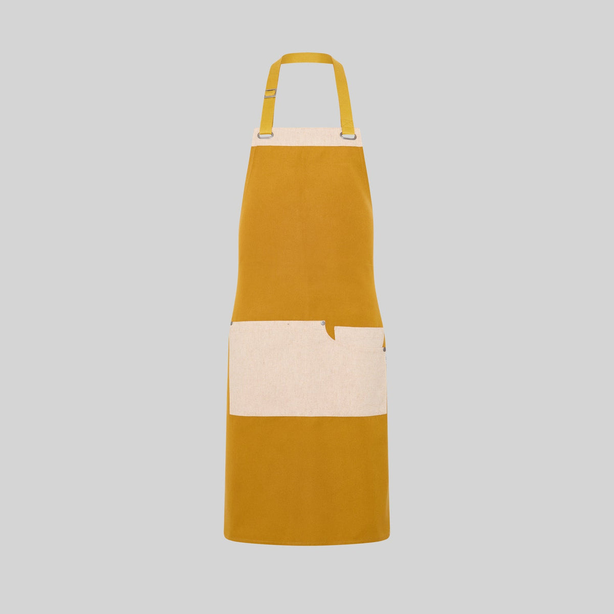 DELANTAL PETO BICOLOR 88X74 CM