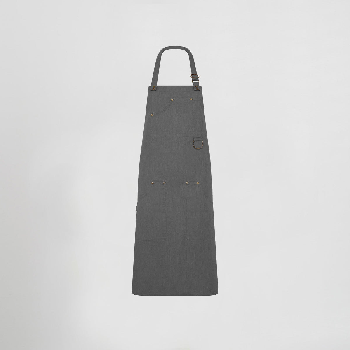 DELANTAL PETO REMACHES SARGA RECICLADA 86X74 CM