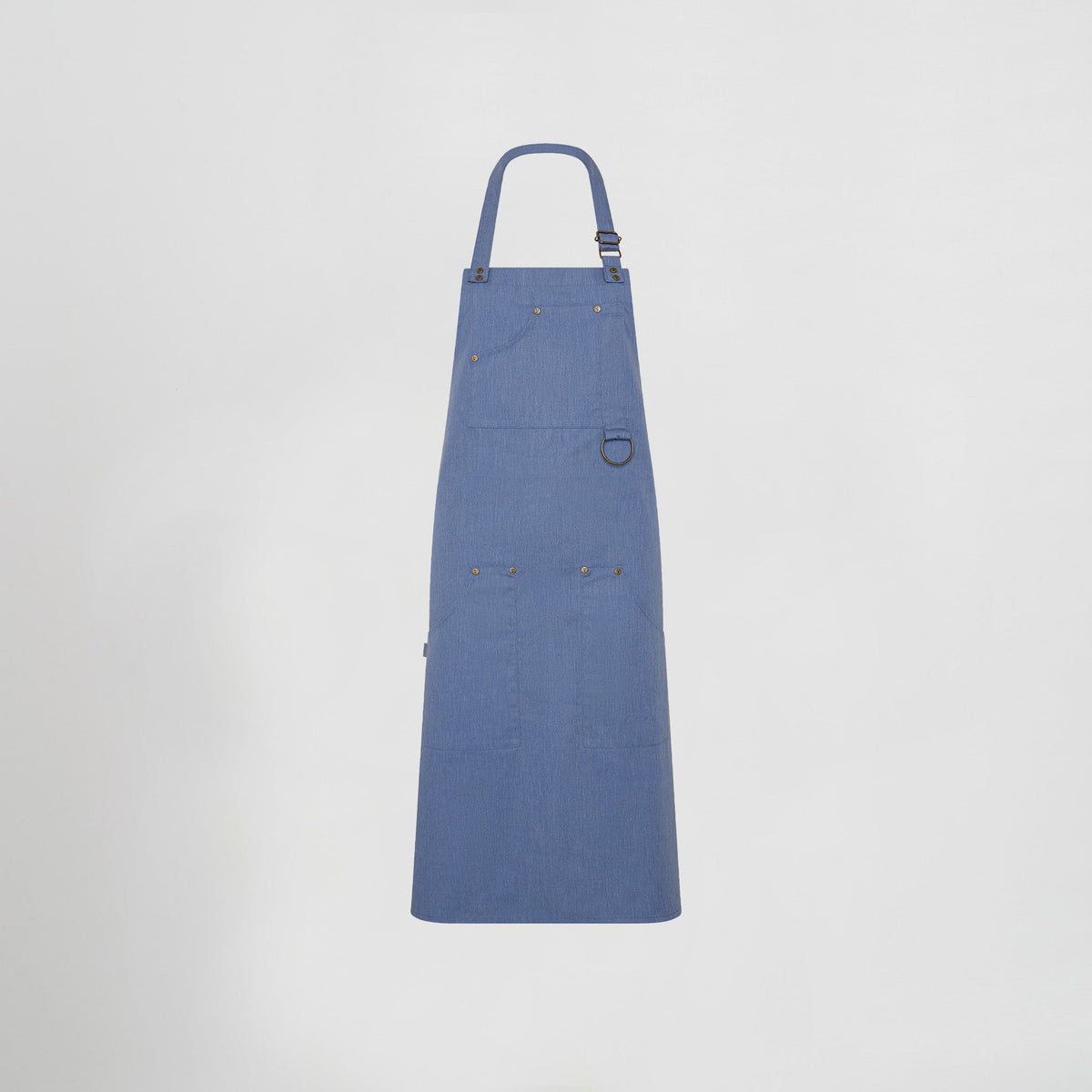 DELANTAL PETO REMACHES SARGA RECICLADA 86X74 CM