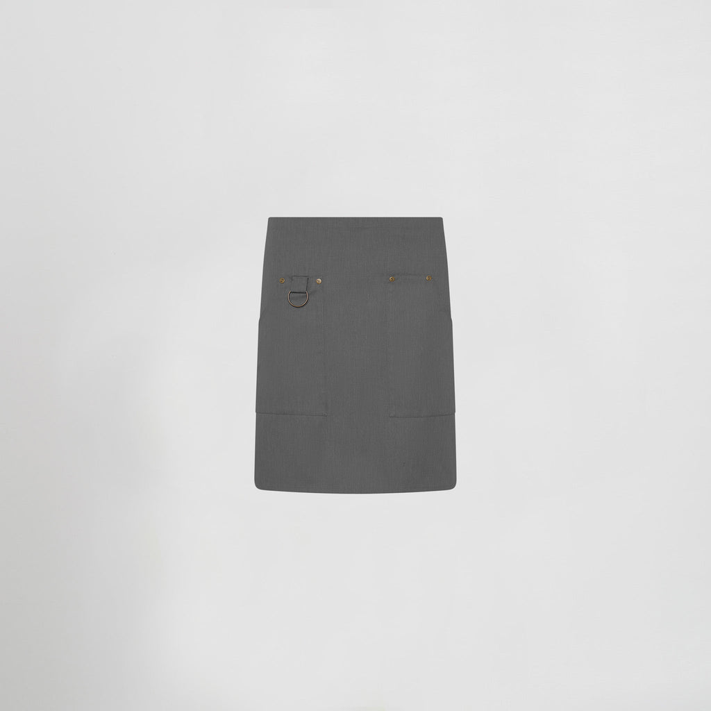 DELANTAL CORTO REMACHES SARGA RECICLADA 50X74 CM
