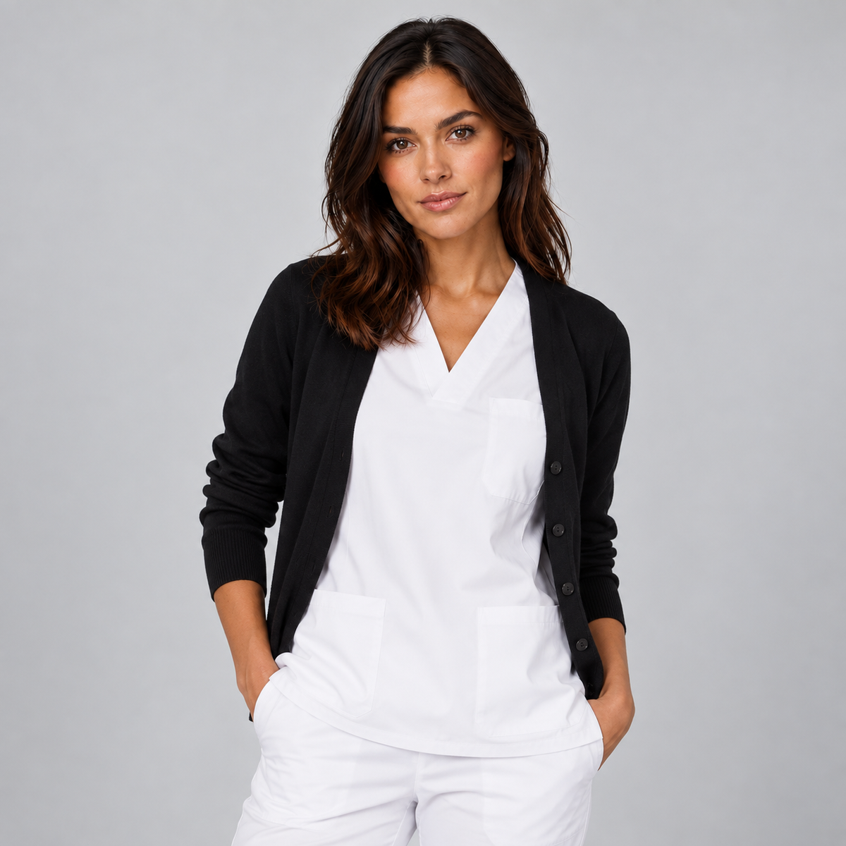 CARDIGAN MUJER BOLSILLOS