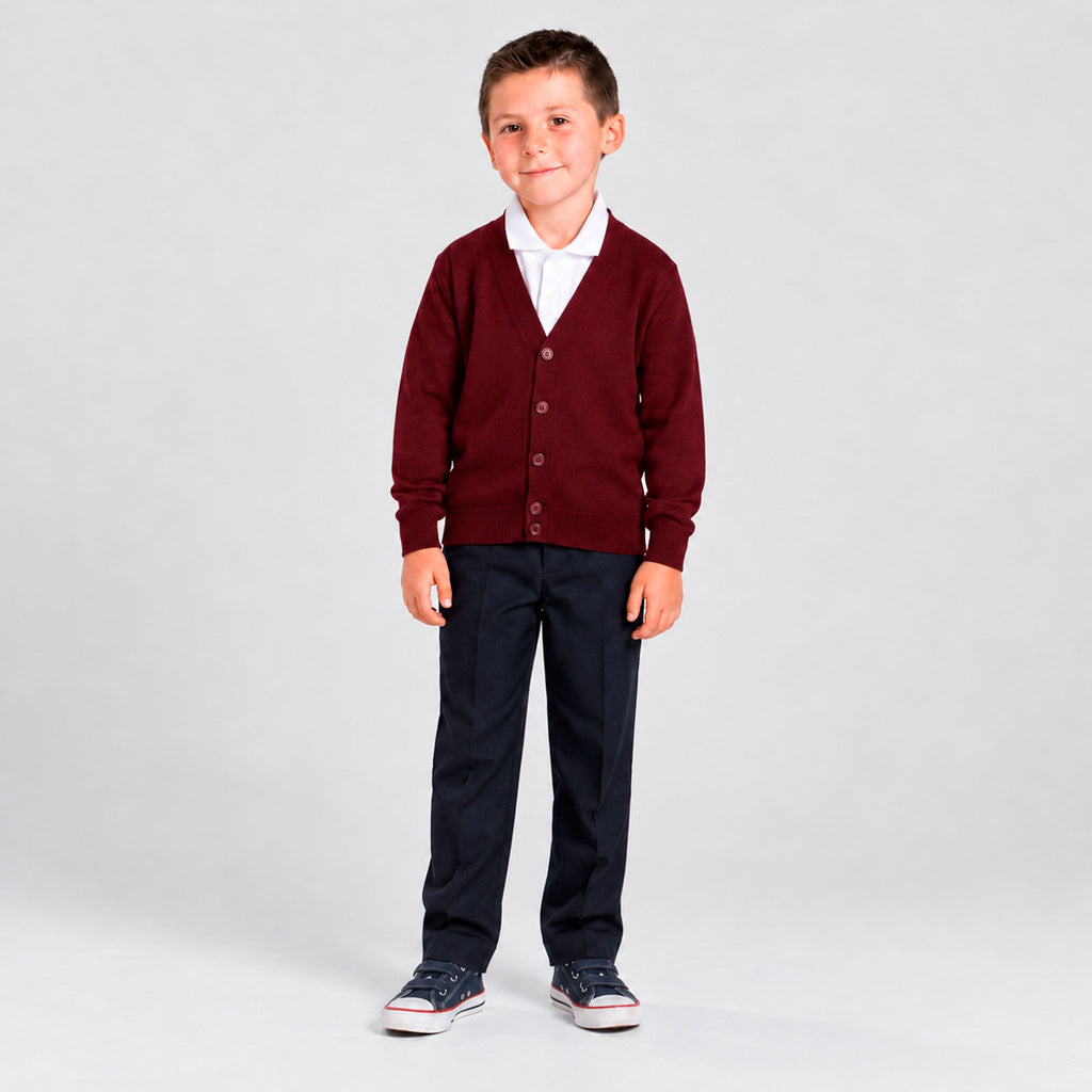 CARDIGAN INFANTIL ABOTONADO COLEGIAL