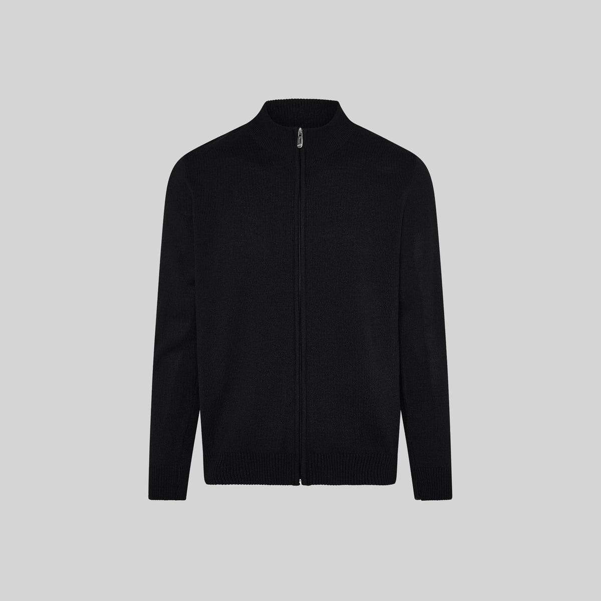 CARDIGAN HOMBRE PUNTO GRUESO CON CREMALLERA