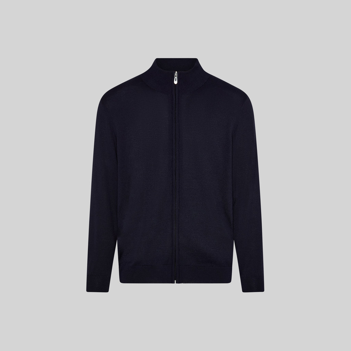 CARDIGAN HOMBRE PUNTO FINO CON CREMALLERA