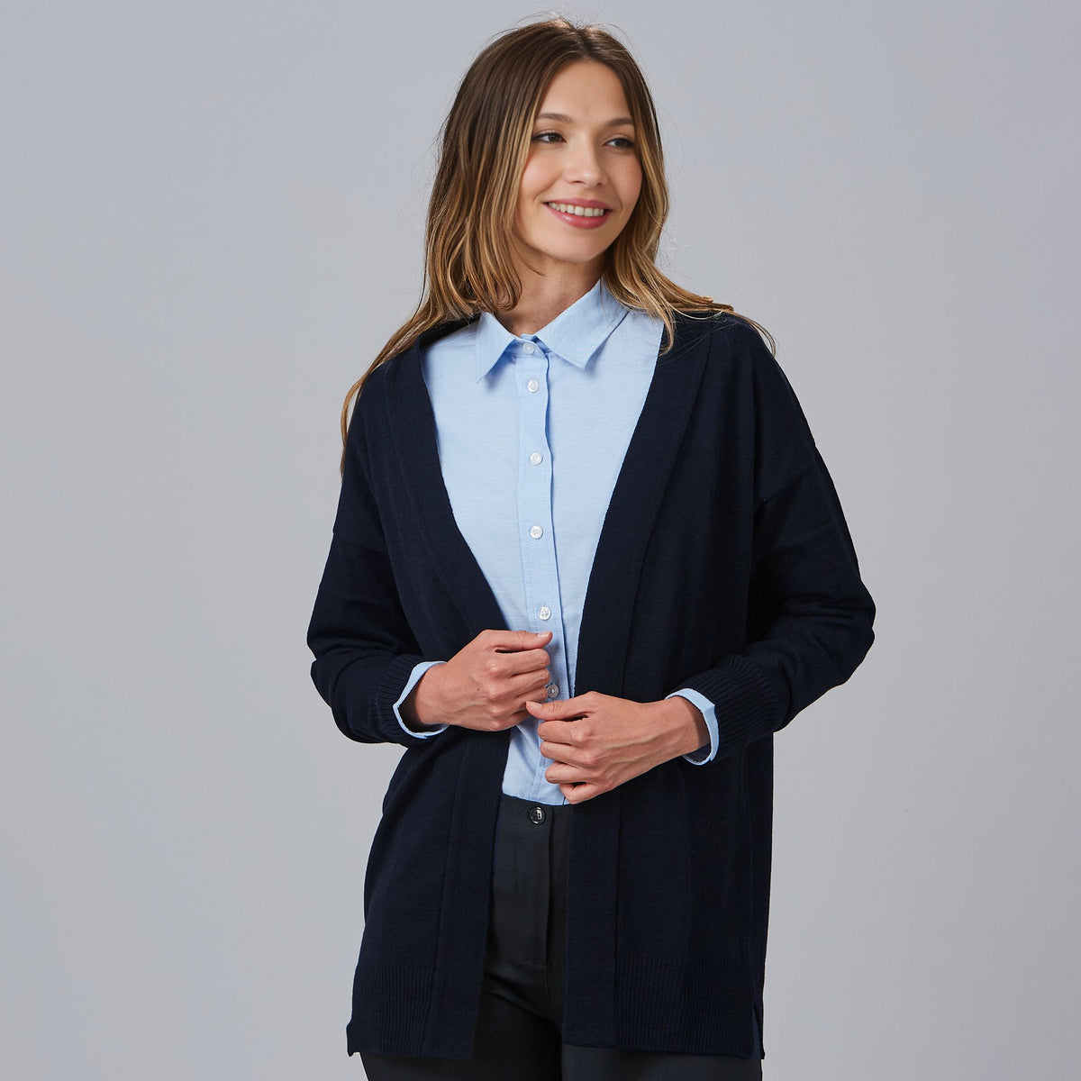 CARDIGAN MUJER SIN BOTONES