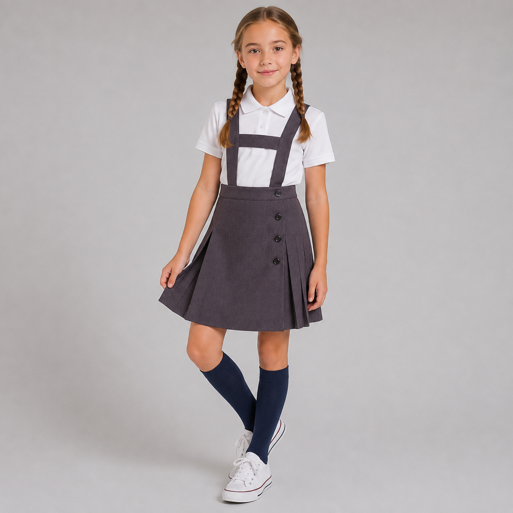 FALDA PLIEGUES CON PETO