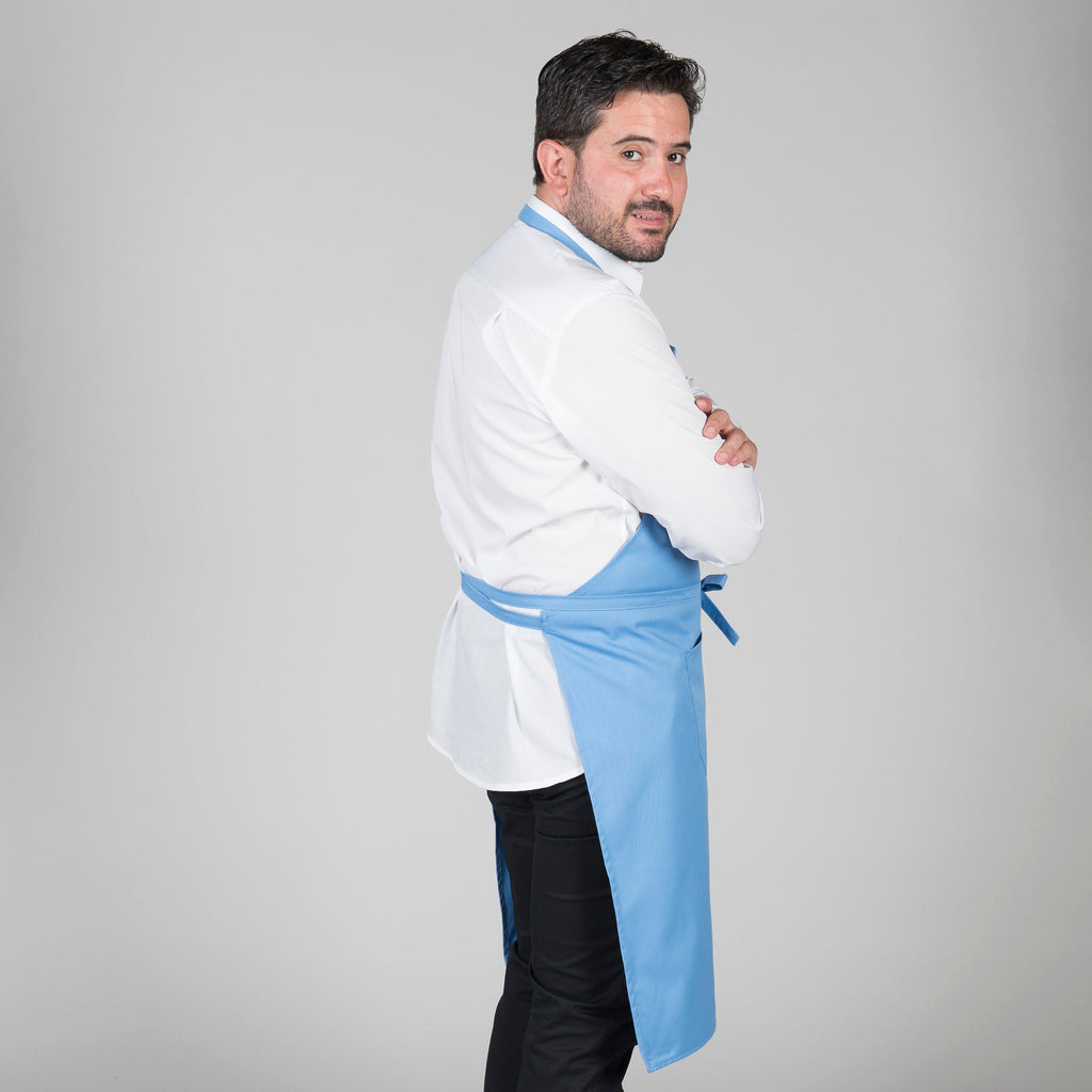 DELANTAL CON PETO Y BOLSILLO 90x75 CM SARGA