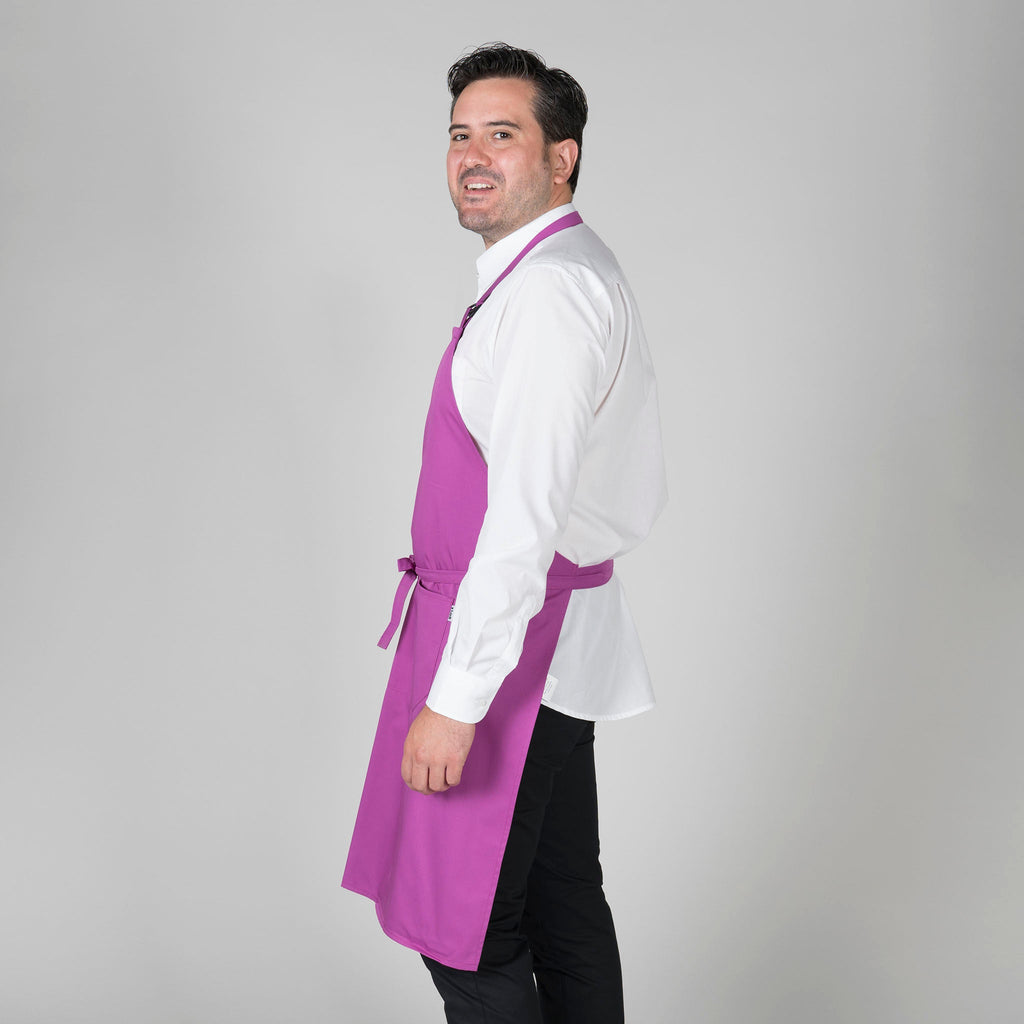 DELANTAL CON PETO Y BOLSILLO 90x75 CM SARGA