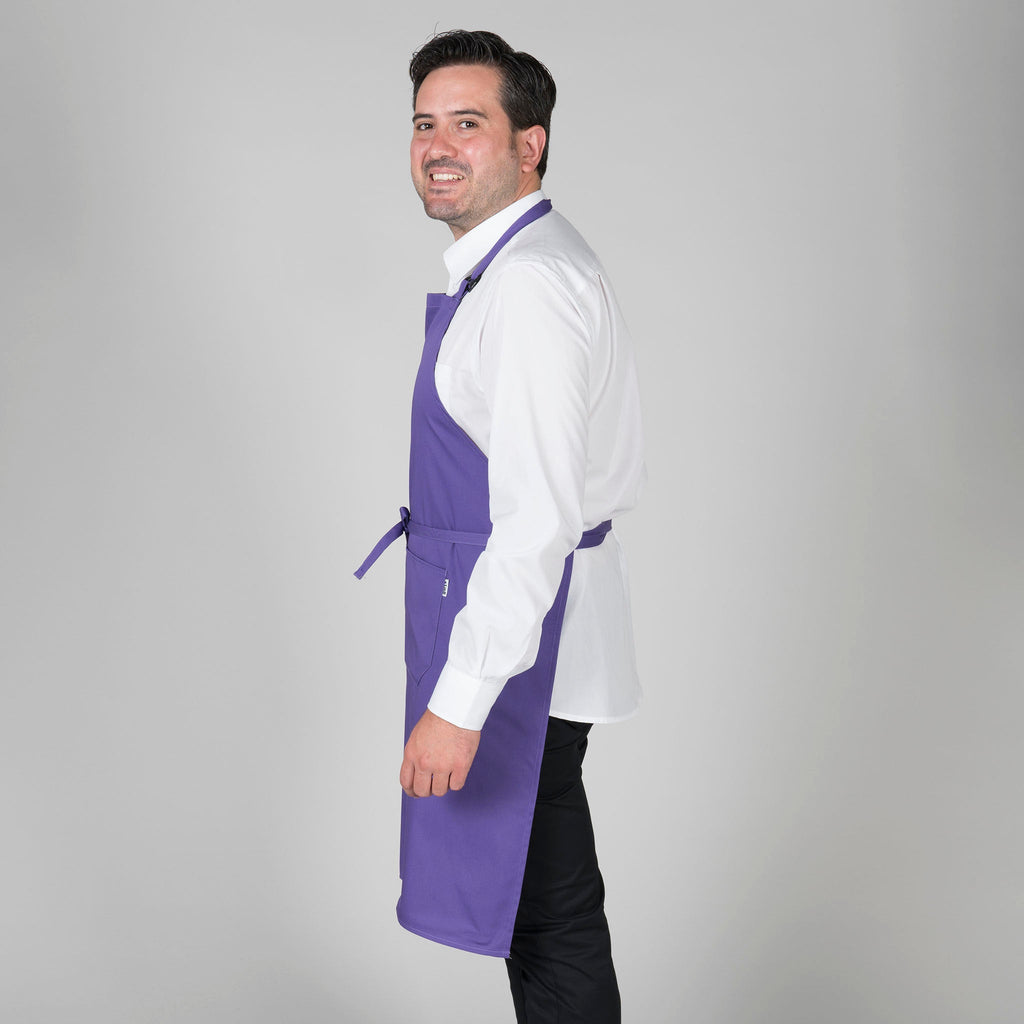DELANTAL CON PETO Y BOLSILLO 90x75 CM SARGA
