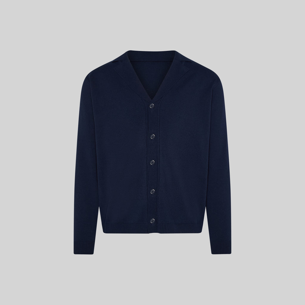 CARDIGAN CUELLO SOLAPA ABOTONADO HOMBRE