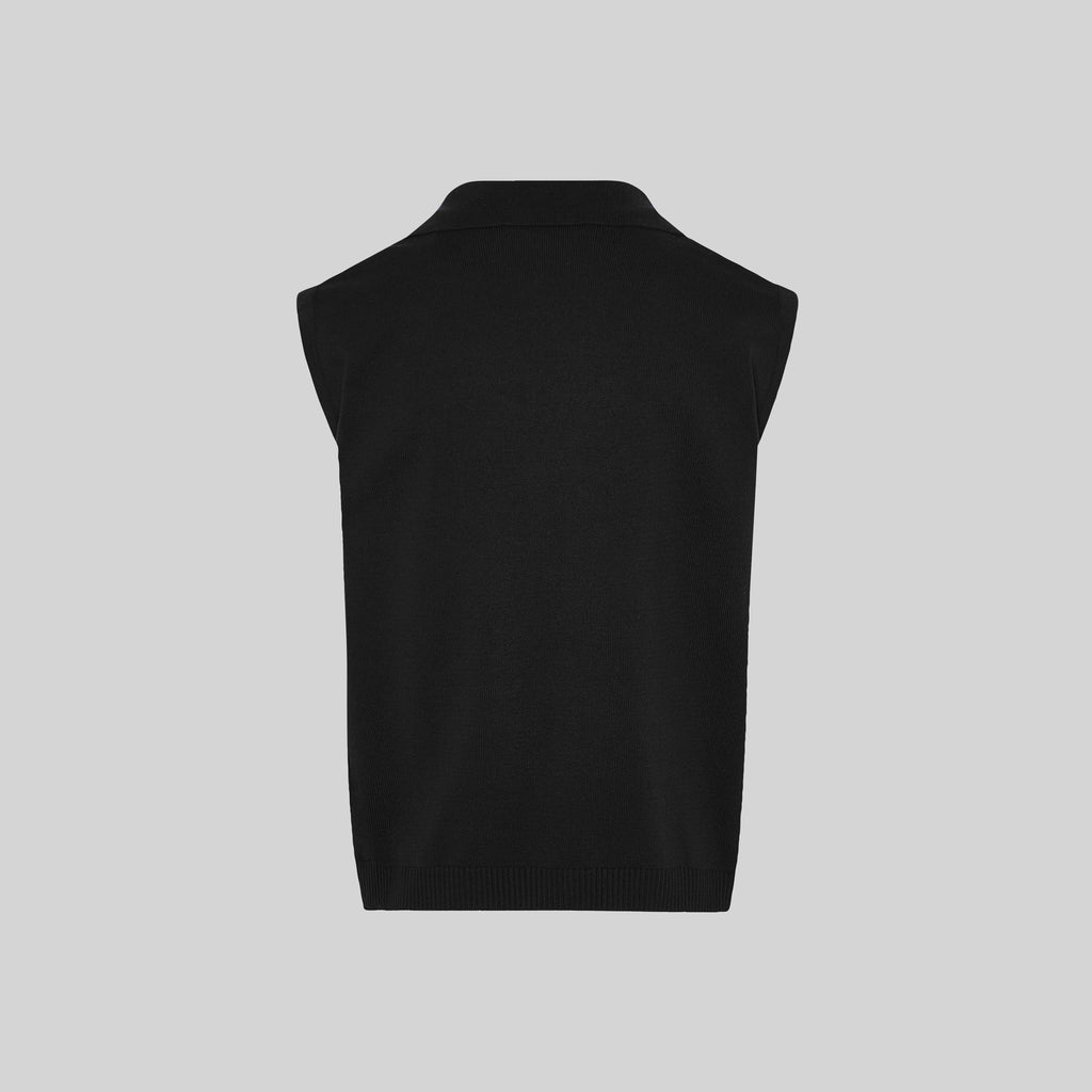 CHALECO CUELLO SOLAPA ABOTONADO HOMBRE