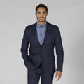 AMERICANA HOMBRE 2 BOTONES SLIM FIT MEETING