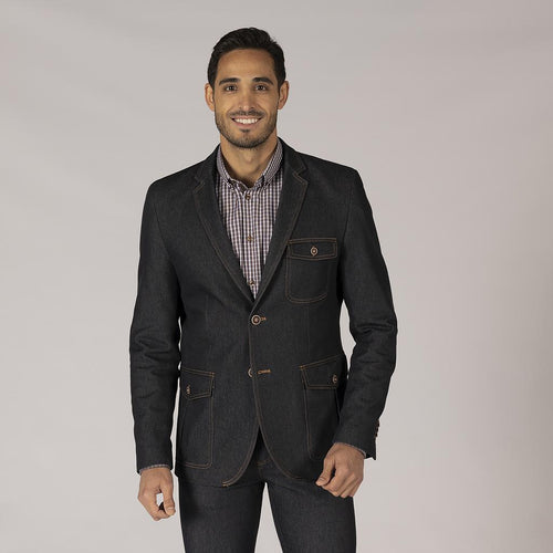 AMERICANA HOMBRE 2 BOTONES SLIM FIT TRENDER