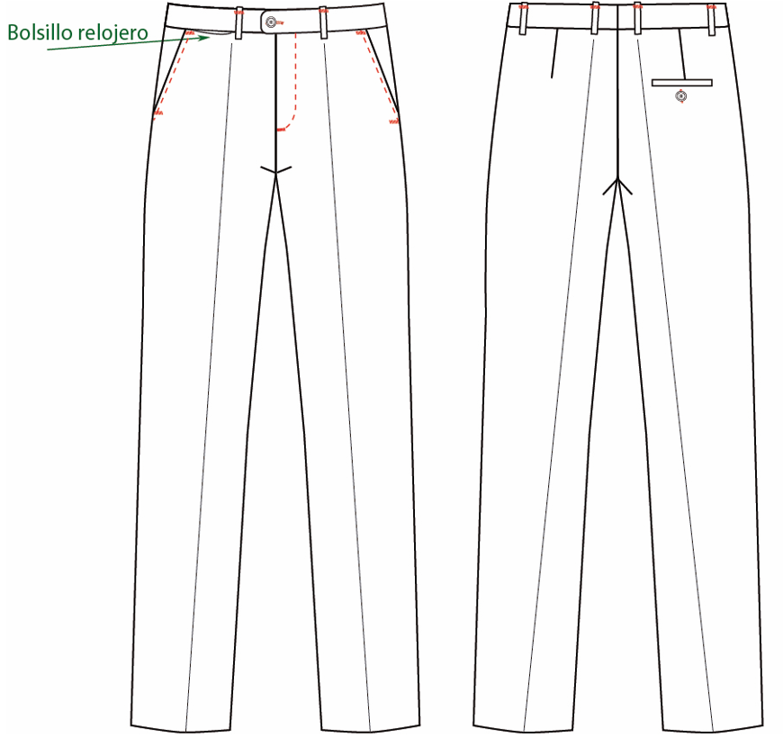 PANTALON HOMBRE SIN PINZAS TRIP