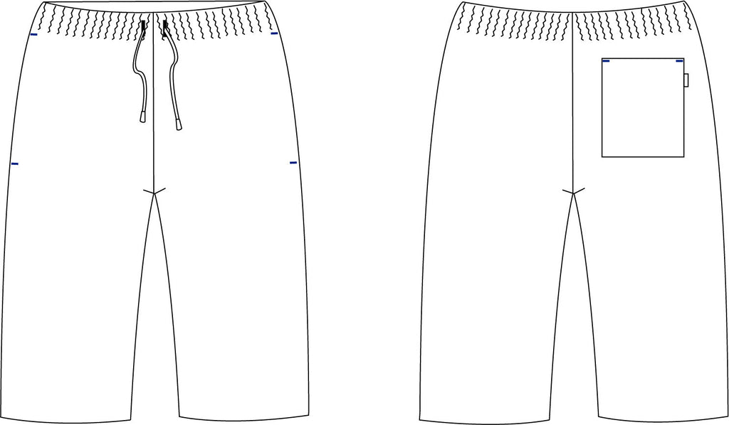 BERMUDA UNISEX  GOMA+CORDON EXTERIOR MICROFIBRA