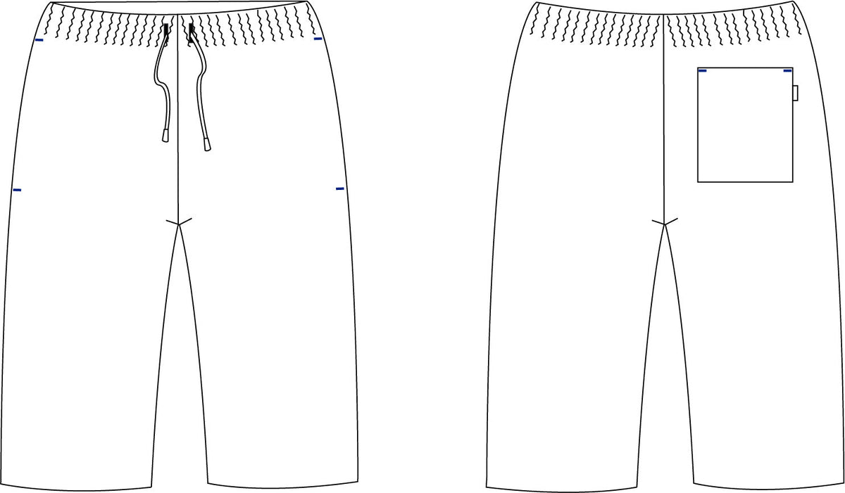 BERMUDA UNISEX  GOMA+CORDON EXTERIOR MICROFIBRA
