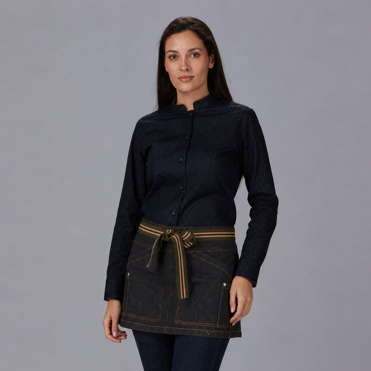 DELANTAL CORTO SAHARA 30X55 CM (tiras aparte ref.330500)