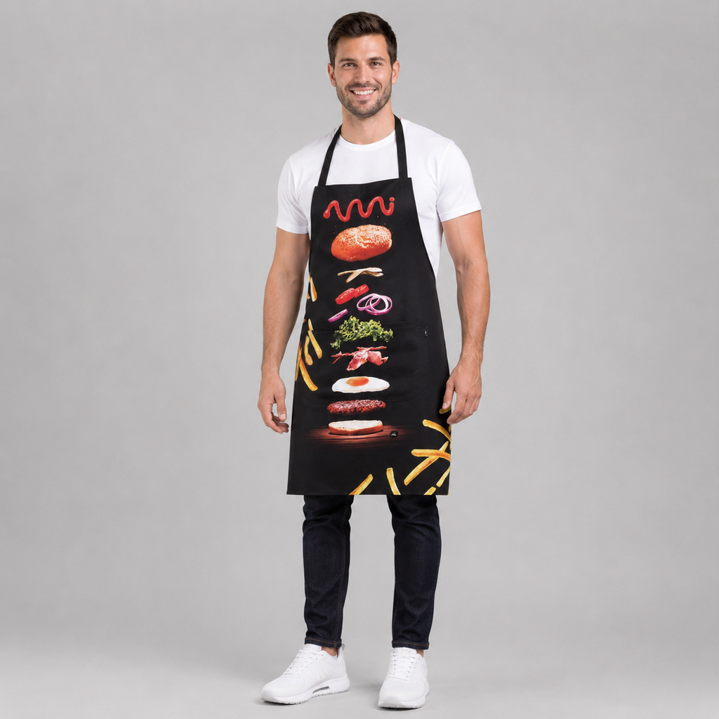DELANTAL HAMBURGUESA