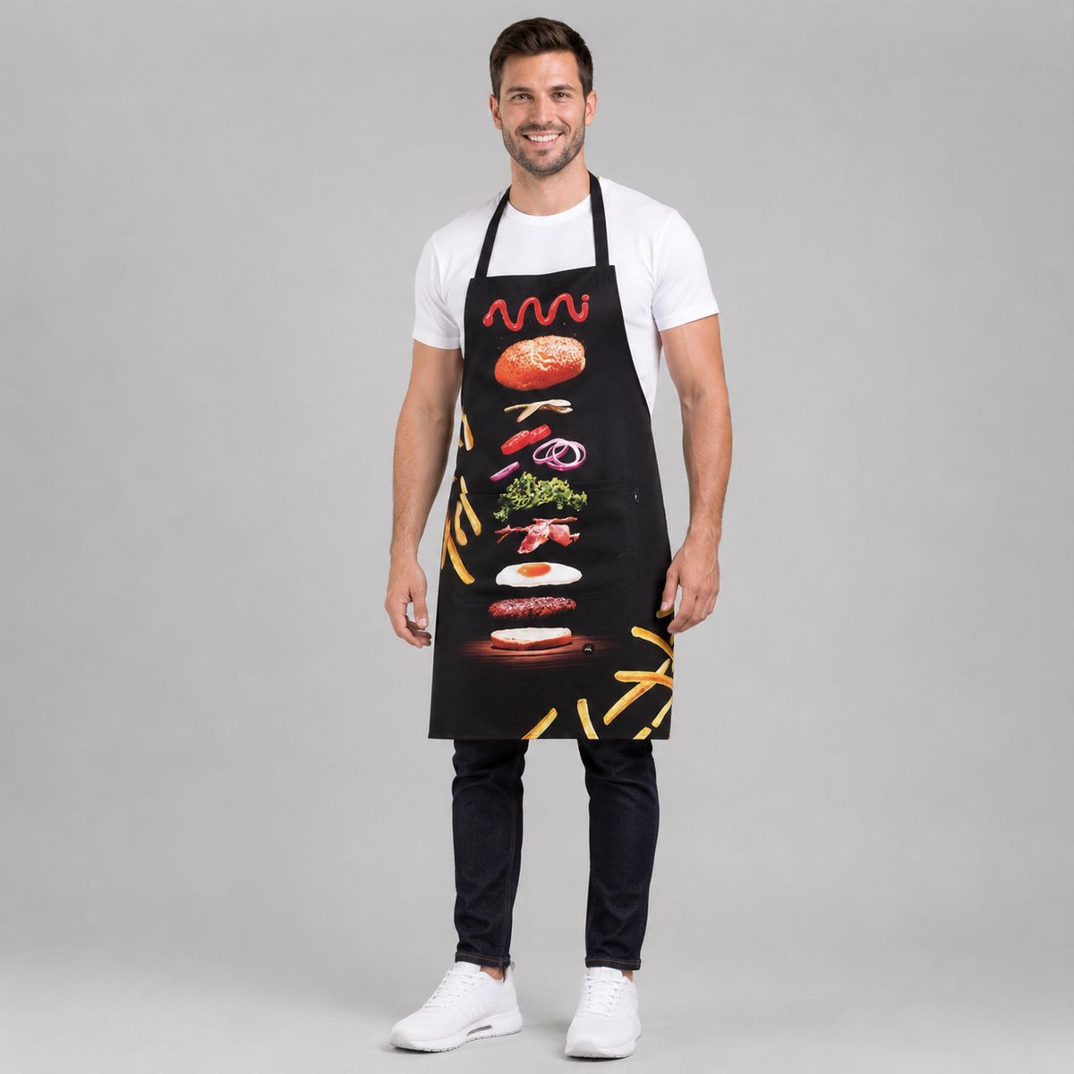DELANTAL HAMBURGUESA