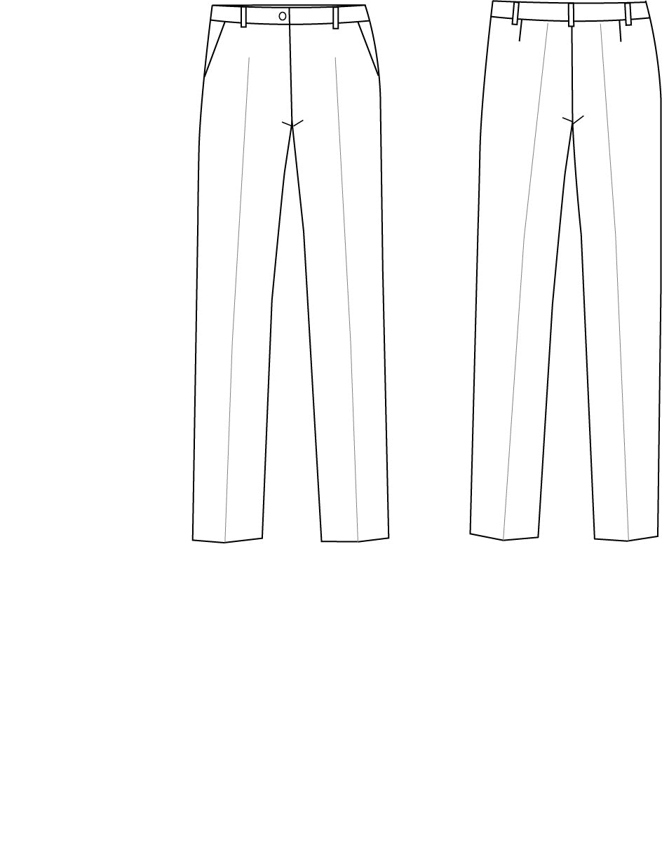 PANTALON MUJER PLANA POLIESTER BOLSILLO FRANCES