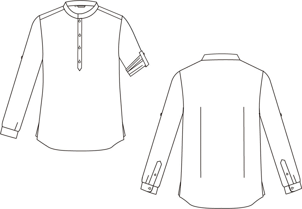 CAMISA HOMBRE LINO/COTTON CUELLO MAO TIWI