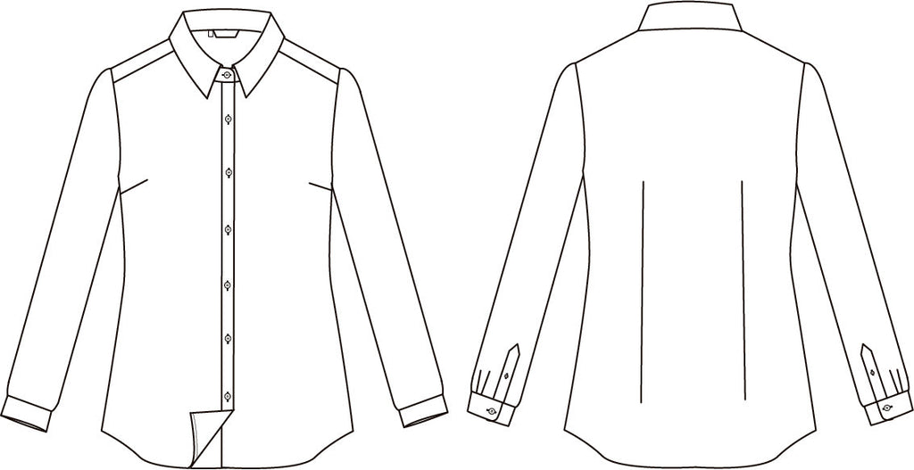 CAMISA MUJER INTERLOCK CUELLO CAMISERO CERDEÑA