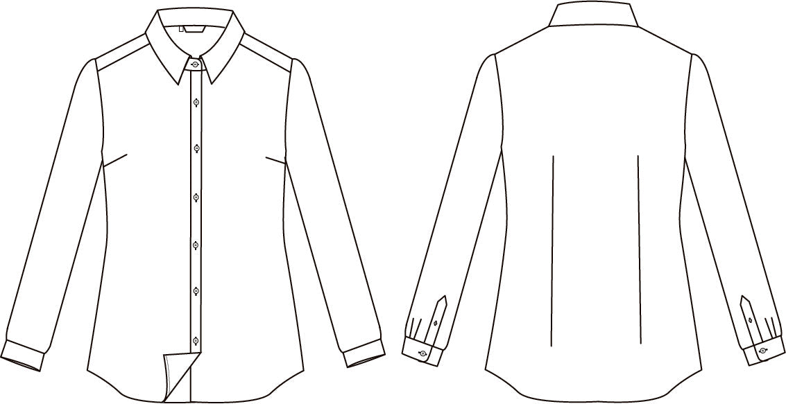 CAMISA MUJER INTERLOCK CUELLO CAMISERO CERDEÑA