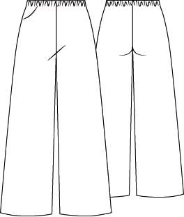 PANTALON MUJER CREPE