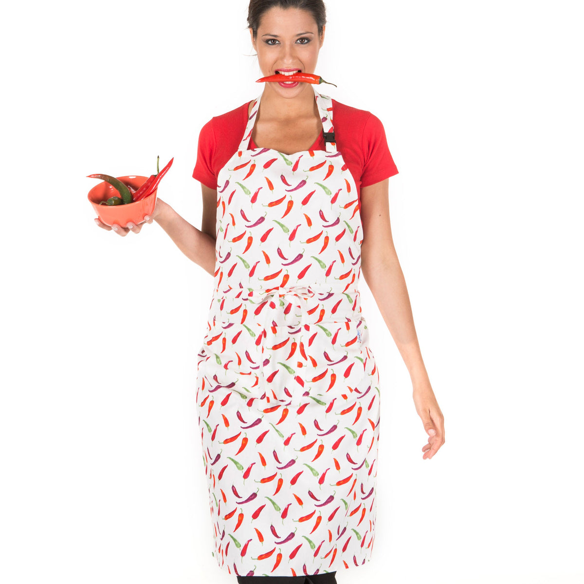 DELANTAL ESTAMPADO HEBILLA 95X75 CM
