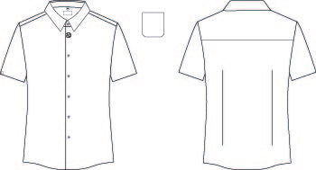 CAMISA HOMBRE M/C SLIM FIT ELASTAN