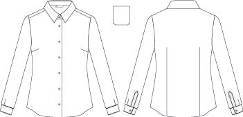 CAMISA MUJER M/L ELASTAN