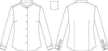 CAMISA MUJER M/L C/MAO ELASTAN