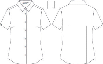 CAMISA MUJER M/C ELASTAN