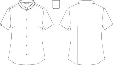 CAMISA MUJER M/C C/MAO ELASTAN