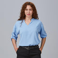 BLUSA MUJER MANGA ROLL UP MICAELA