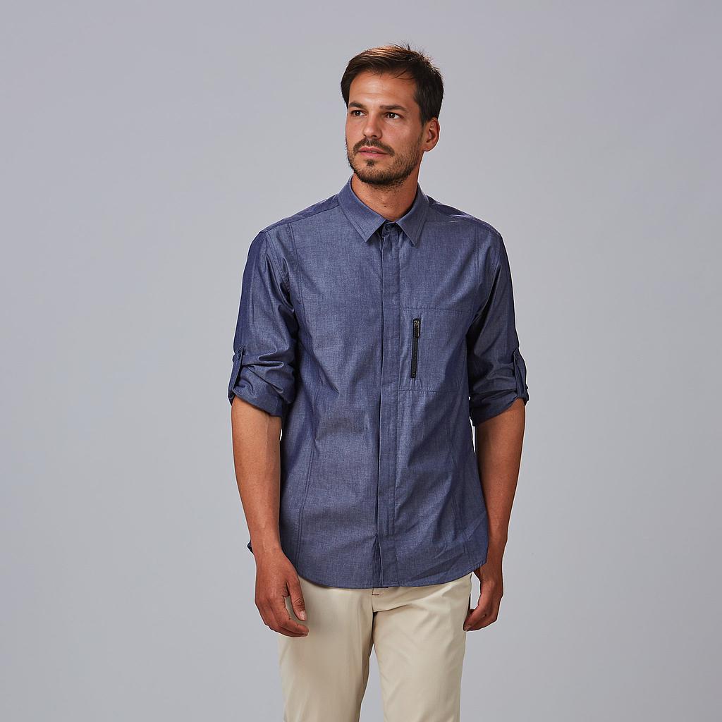 CAMISA HOMBRE CREMALLERAS SLIM FIT FABIO