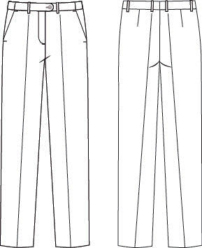 PANTALON MUJER CINTURA EXTENSIBLE TAFFORA