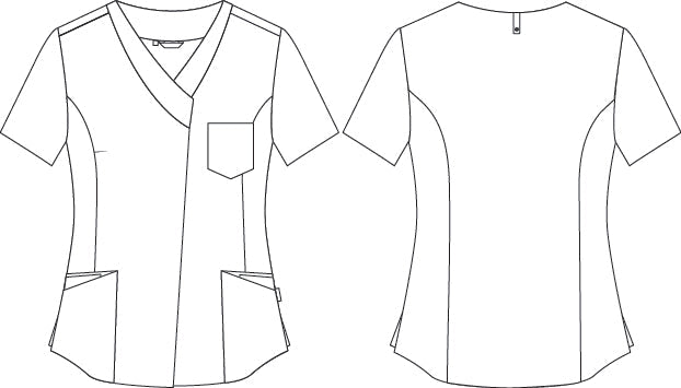 BLUSA MUJER ABIERTA COMBI PEÑA