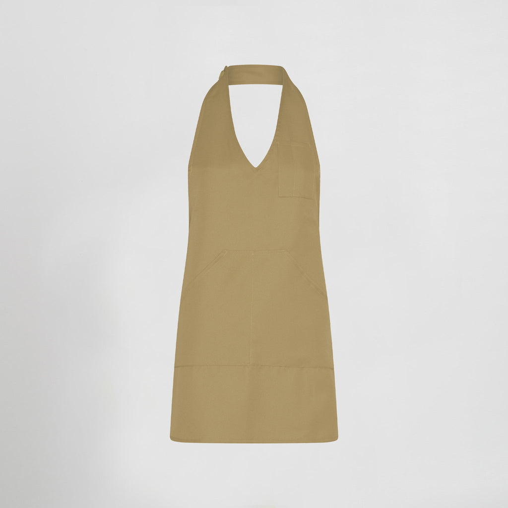 DELANTAL BISTRO SARGA POLIESTER 80X65 CM