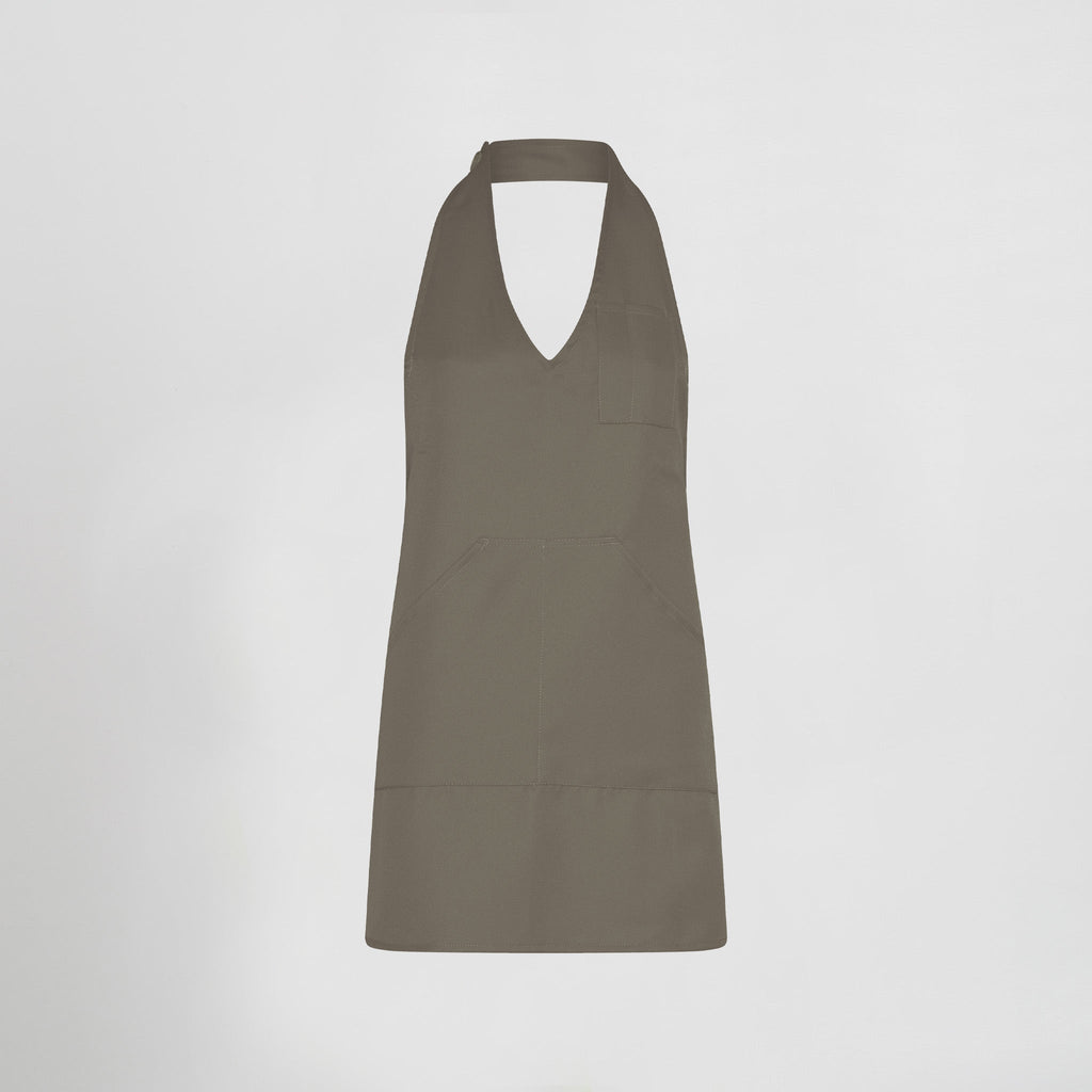 DELANTAL BISTRO SARGA POLIESTER 80X65 CM