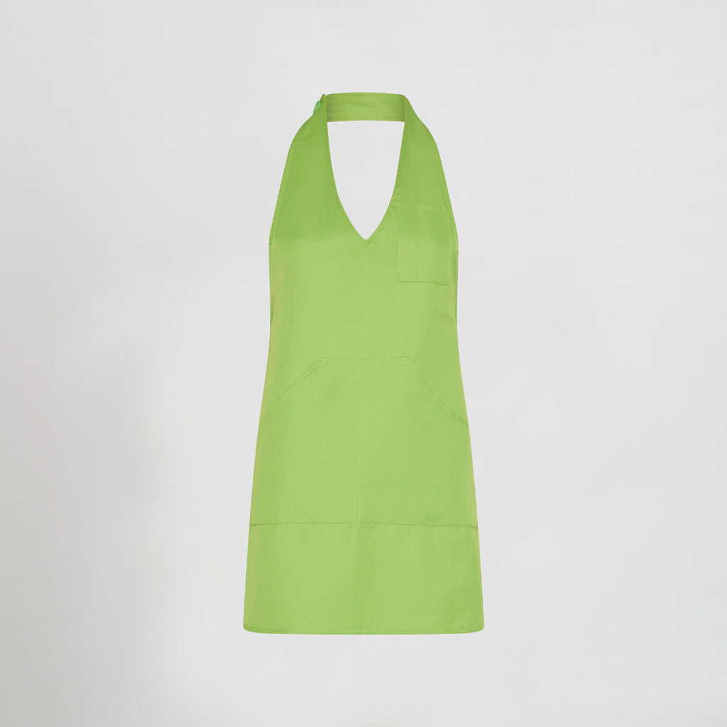DELANTAL BISTRO SARGA POLIESTER 80X65 CM