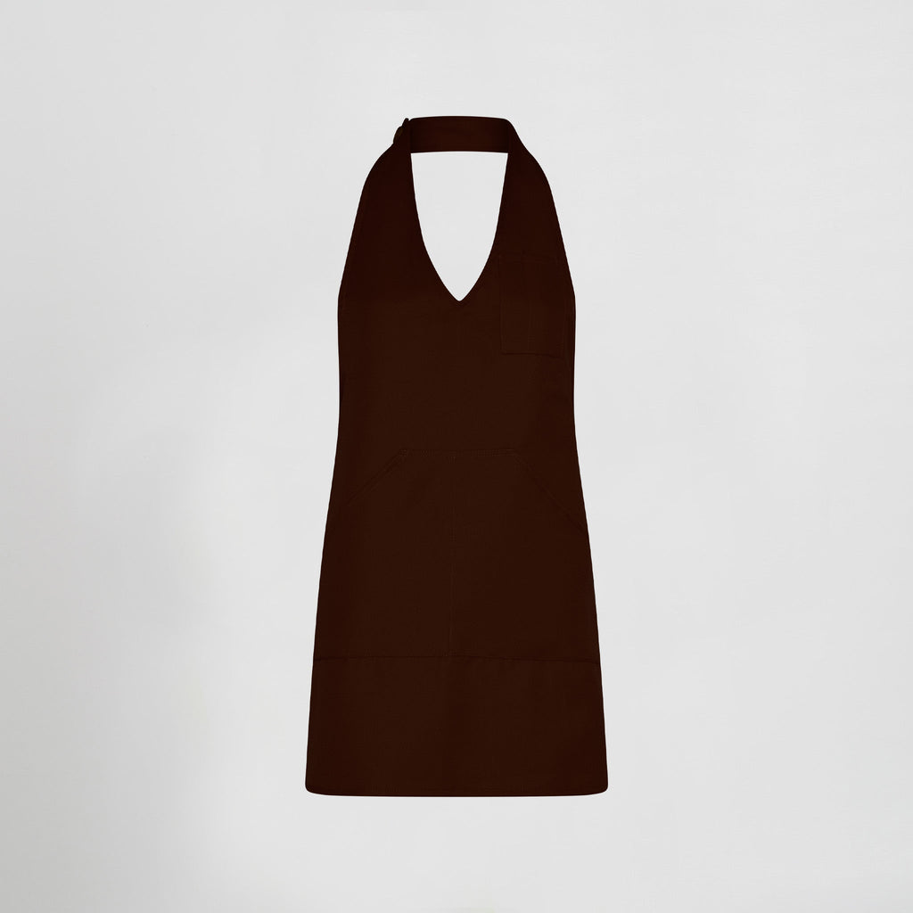 DELANTAL BISTRO SARGA POLIESTER 80X65 CM