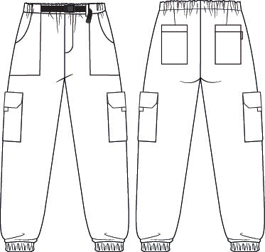 PANTALON CARGO UNISEX