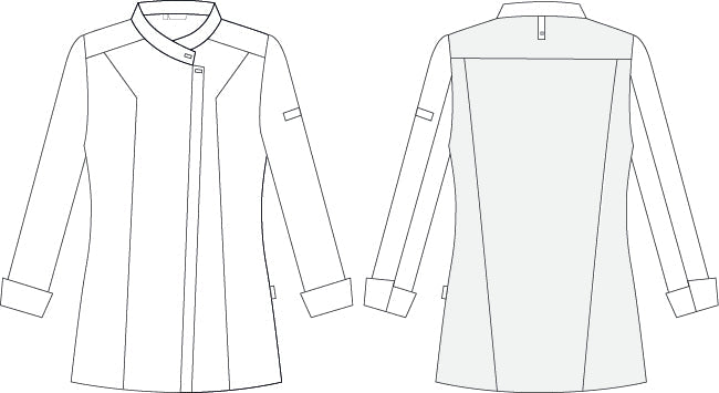CHAQUETA COCINA MUJER TEJADA