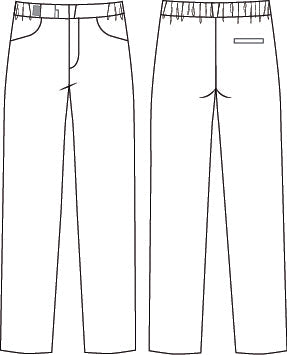 PANTALON UNISEX GOMA REGULABLE EN CINTURA