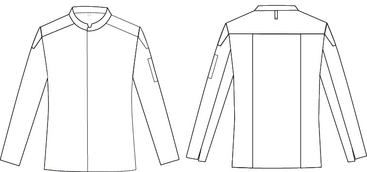 CHAQUETA COCINA UNISEX COMBI CANALE SOL