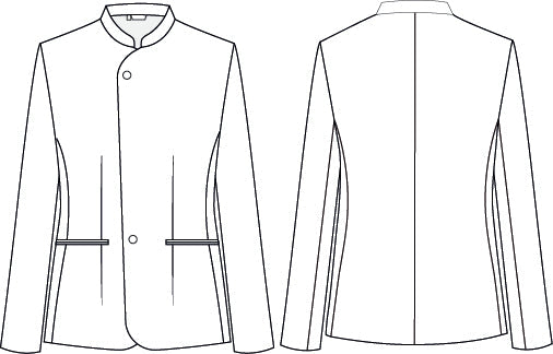 CHAQUETA HOMBRE CUELLO MAO ALCALA