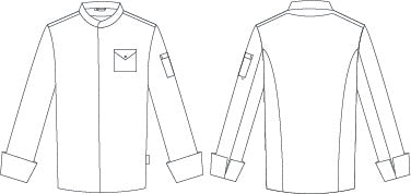 CHAQUETA COCINA UNISEX COMBI CANALE TACTICO