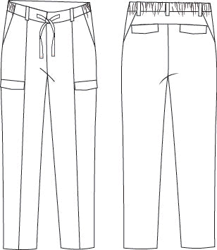 PANTALON UNISEX BOLSILLOS CARTERA